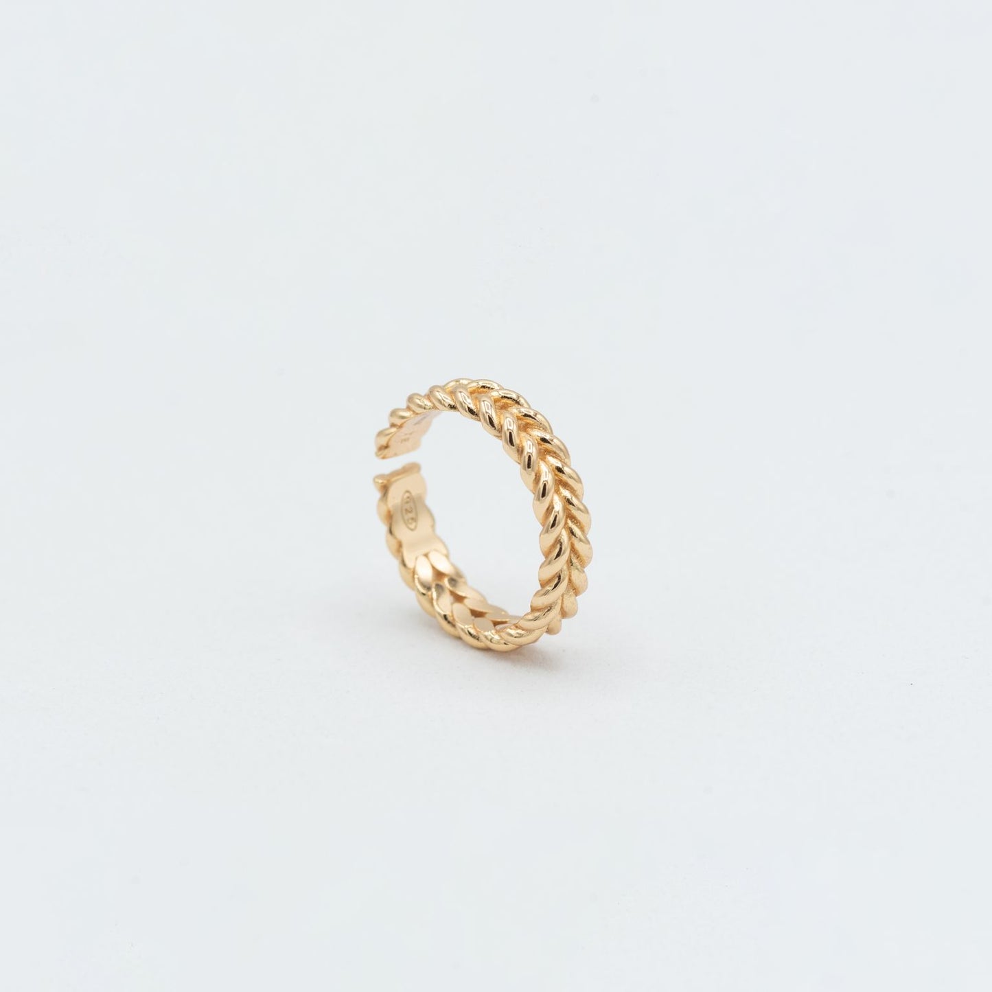 Anello Intreccio Placcato Oro
