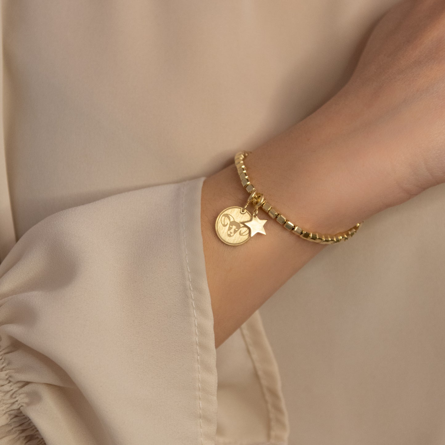 Charm Ariete Placcato Oro