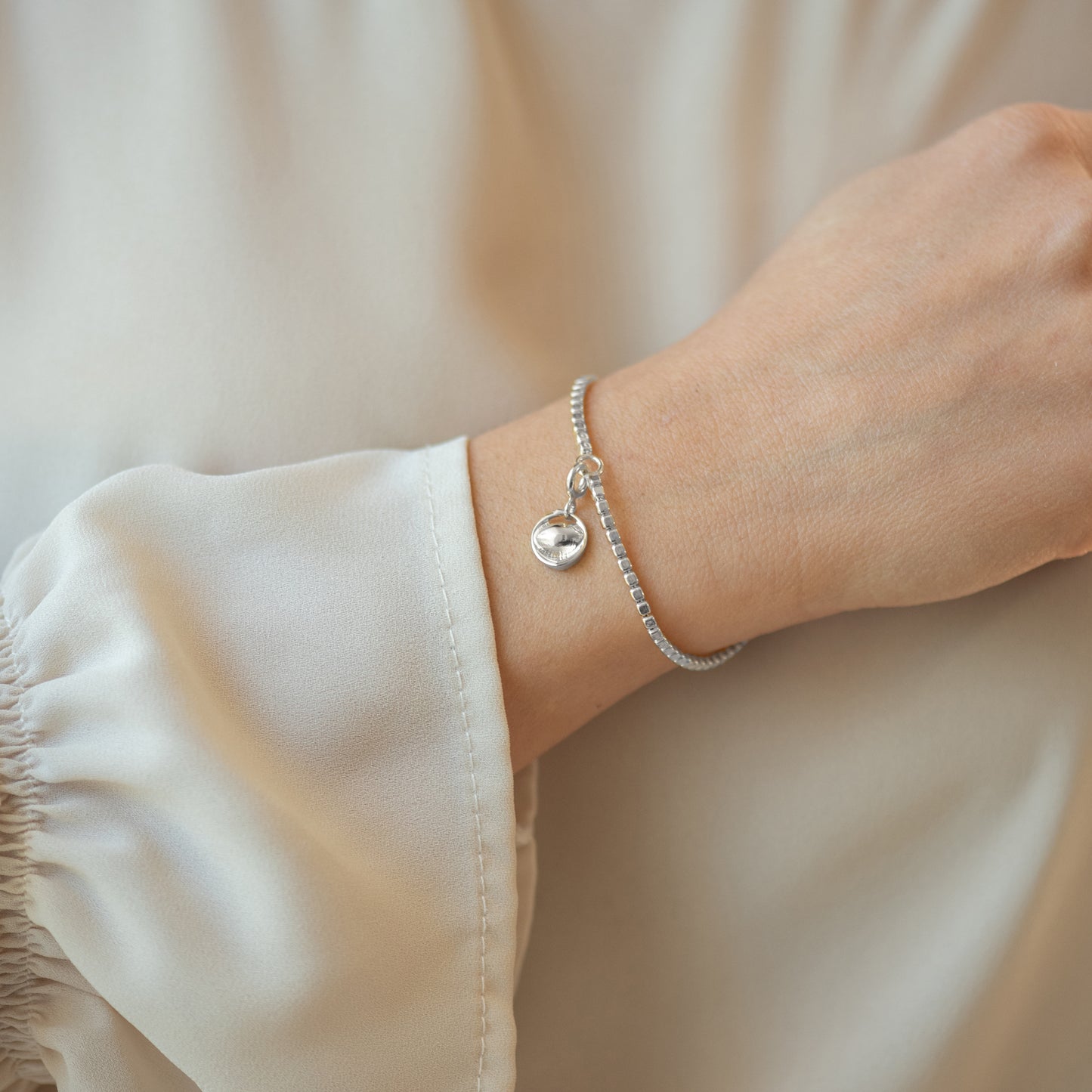 Charm Tortellino Argento