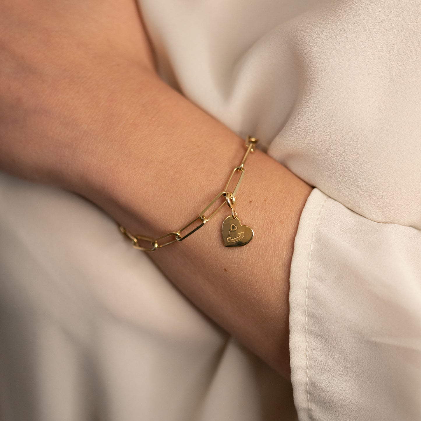 Bracciale Catena Placcato Oro