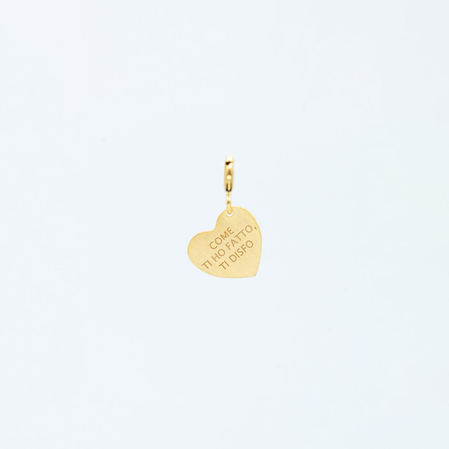 Charm Come Ti ho Fatto Ti Disfo Placcato Oro