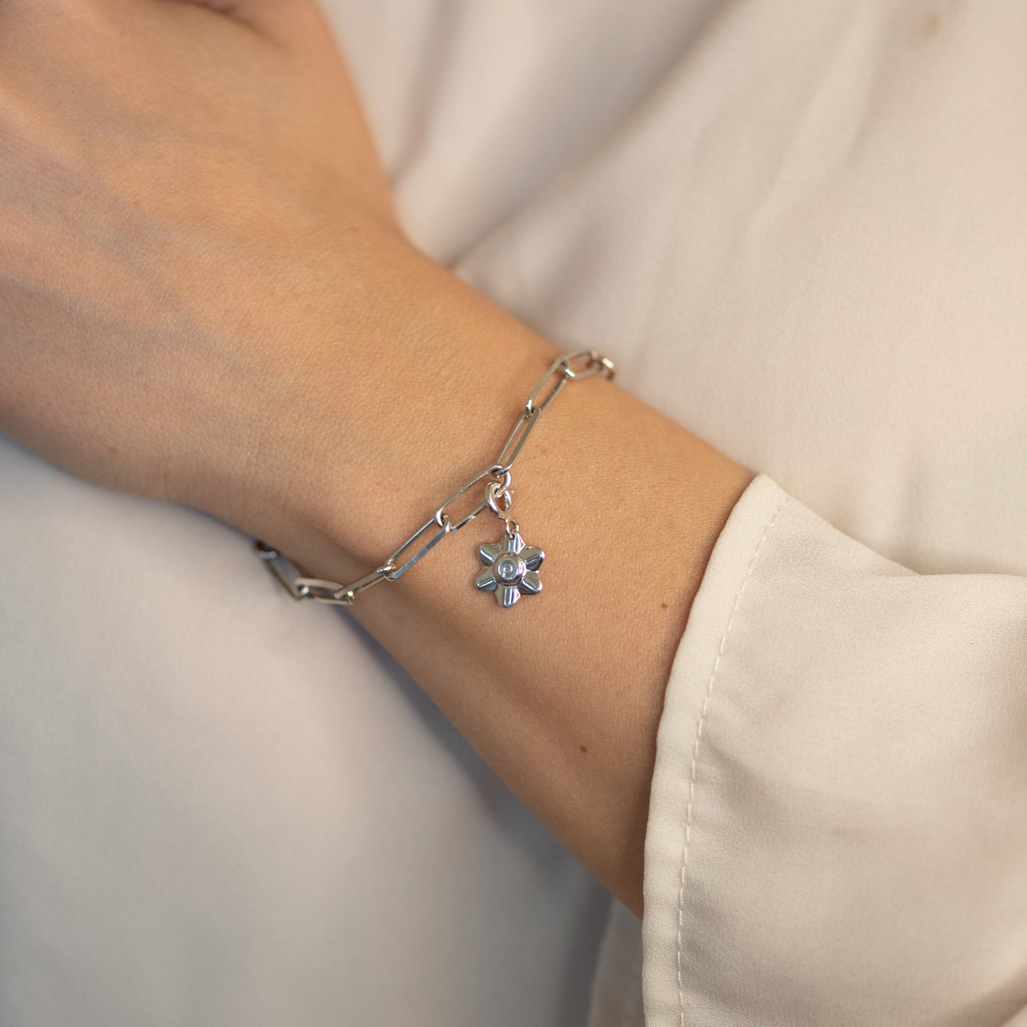 Charm Fiorisci Argento
