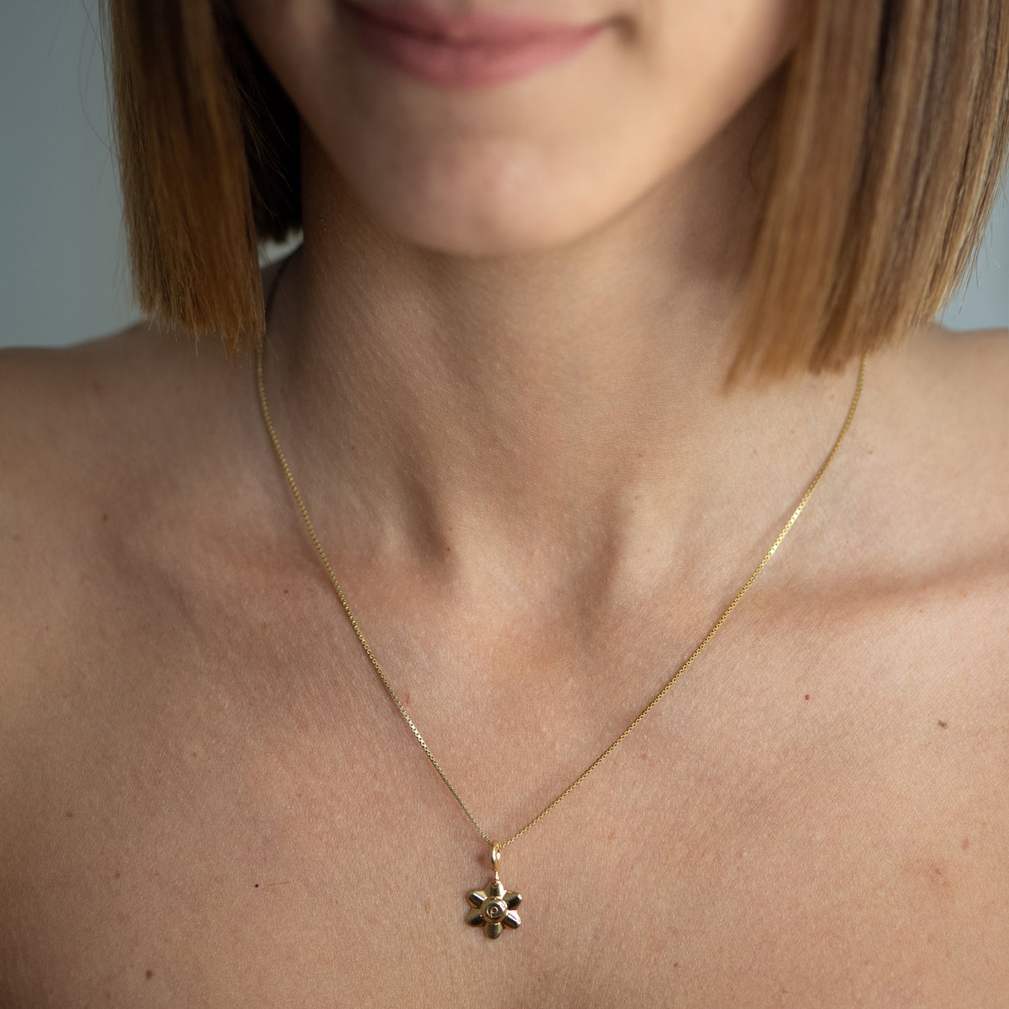 Charm Fiorisci Placcato Oro