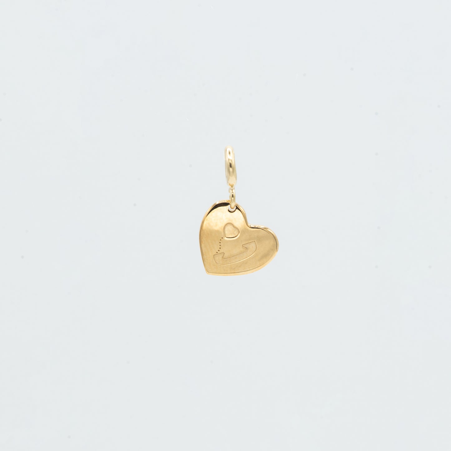 Charm Chiamami Quando Arrivi Placcato Oro