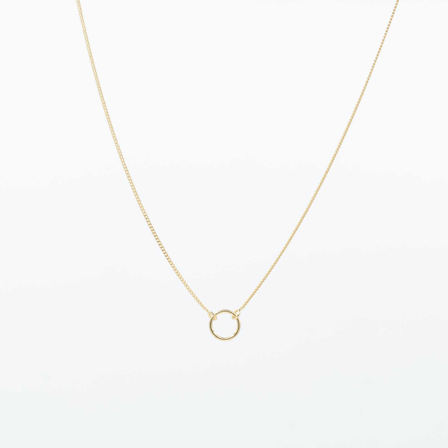 Collana Cerchio Placcata Oro