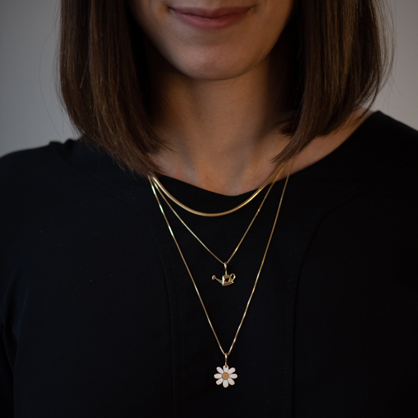 Charm Margherita Placcato Oro