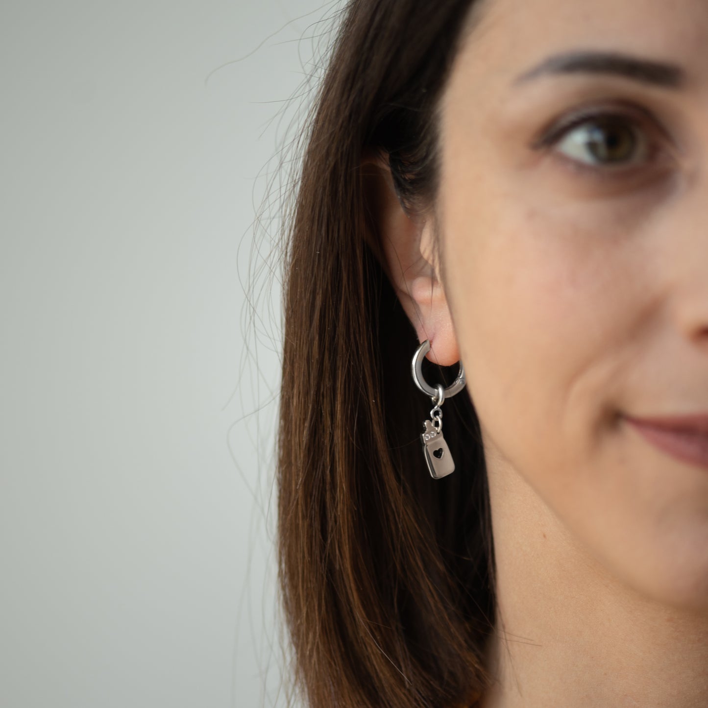 Charm Biberon Argento
