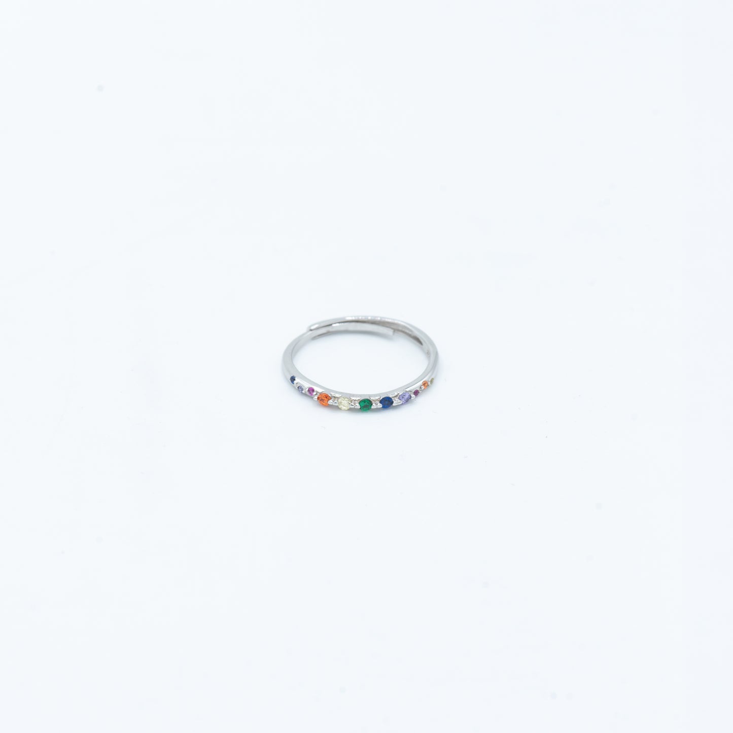 Anello Fluo Argento