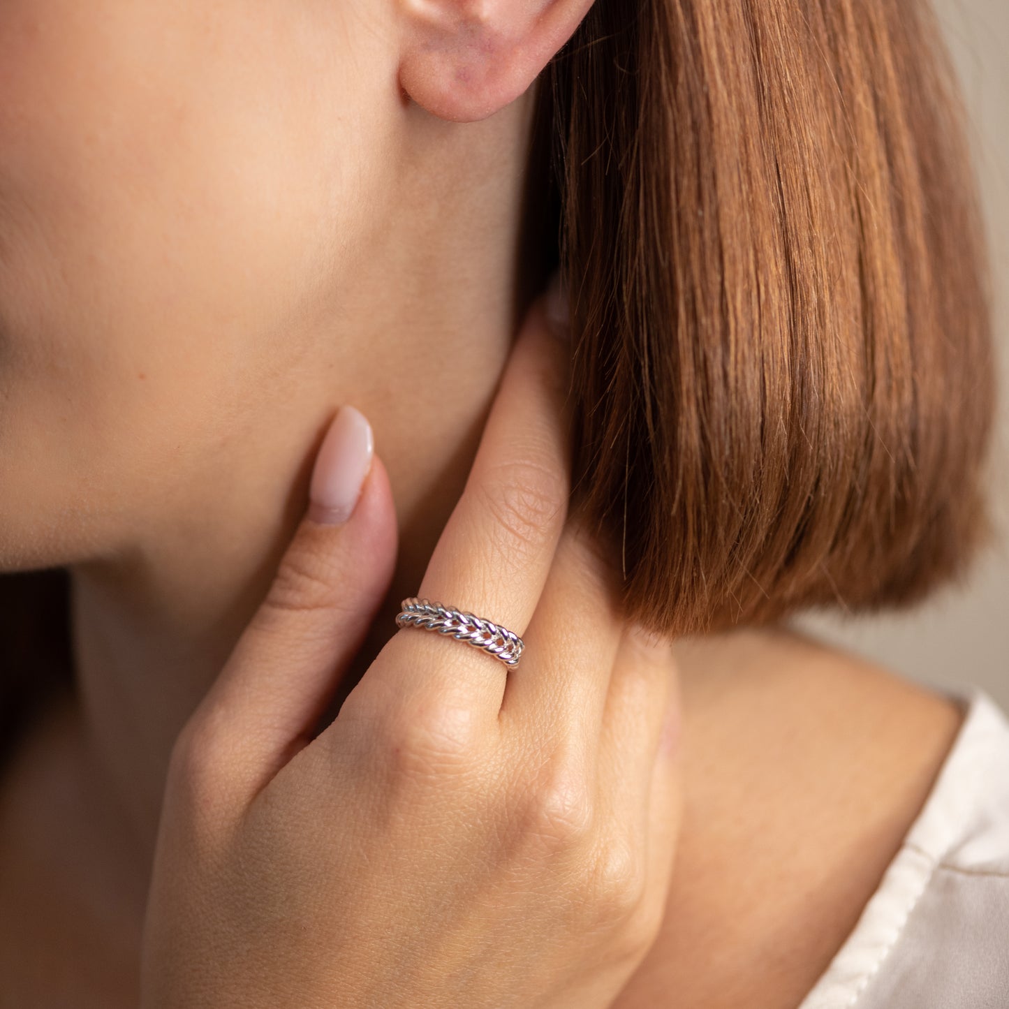 Anello Intreccio Argento