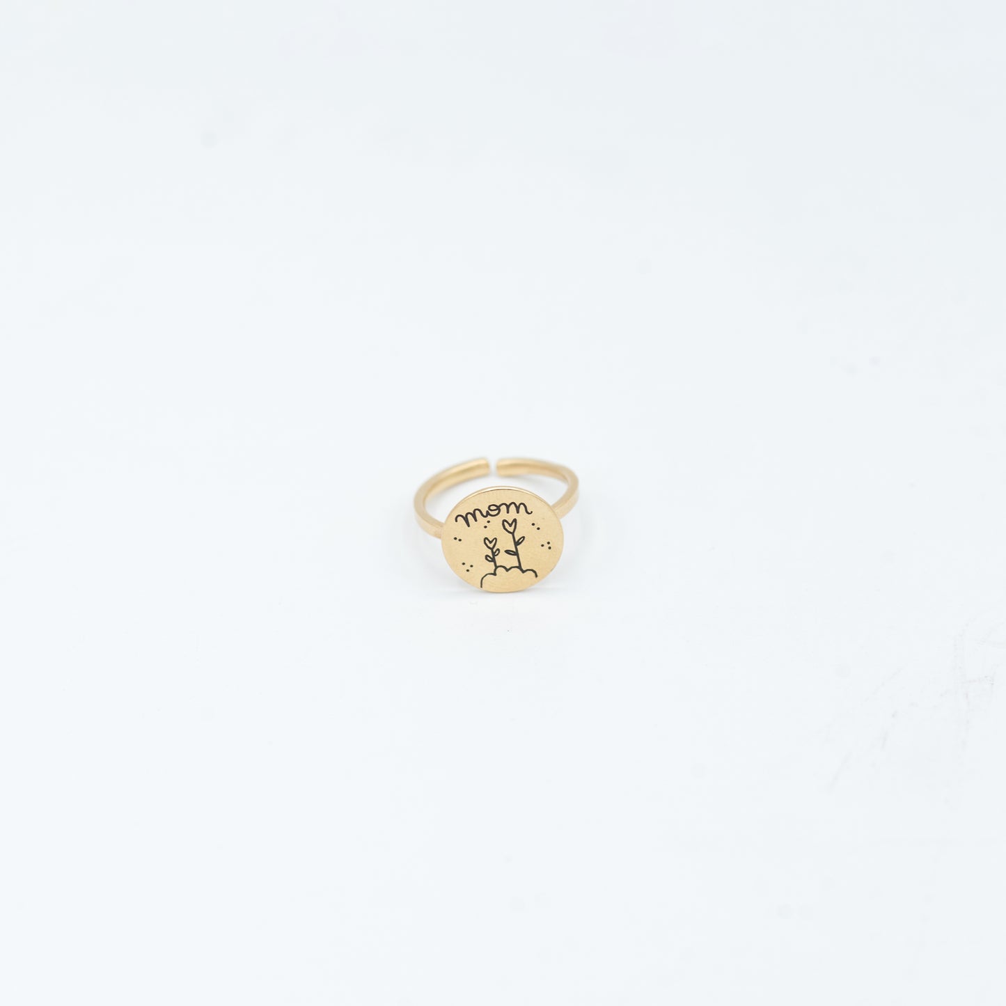 Anello Mamma Tulipano Placcato Oro