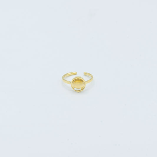 Anello Tortellino Placcato Oro