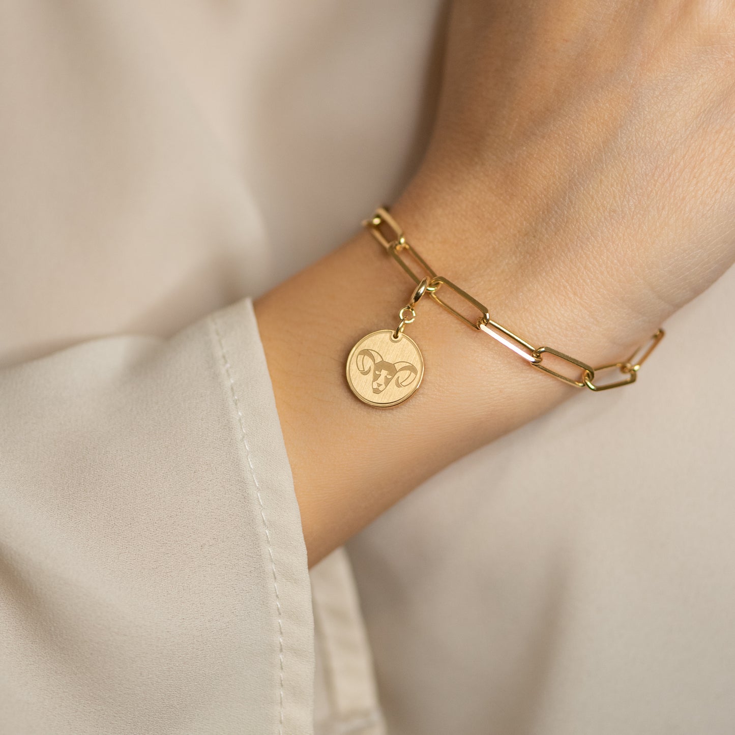 Charm Ariete Placcato Oro