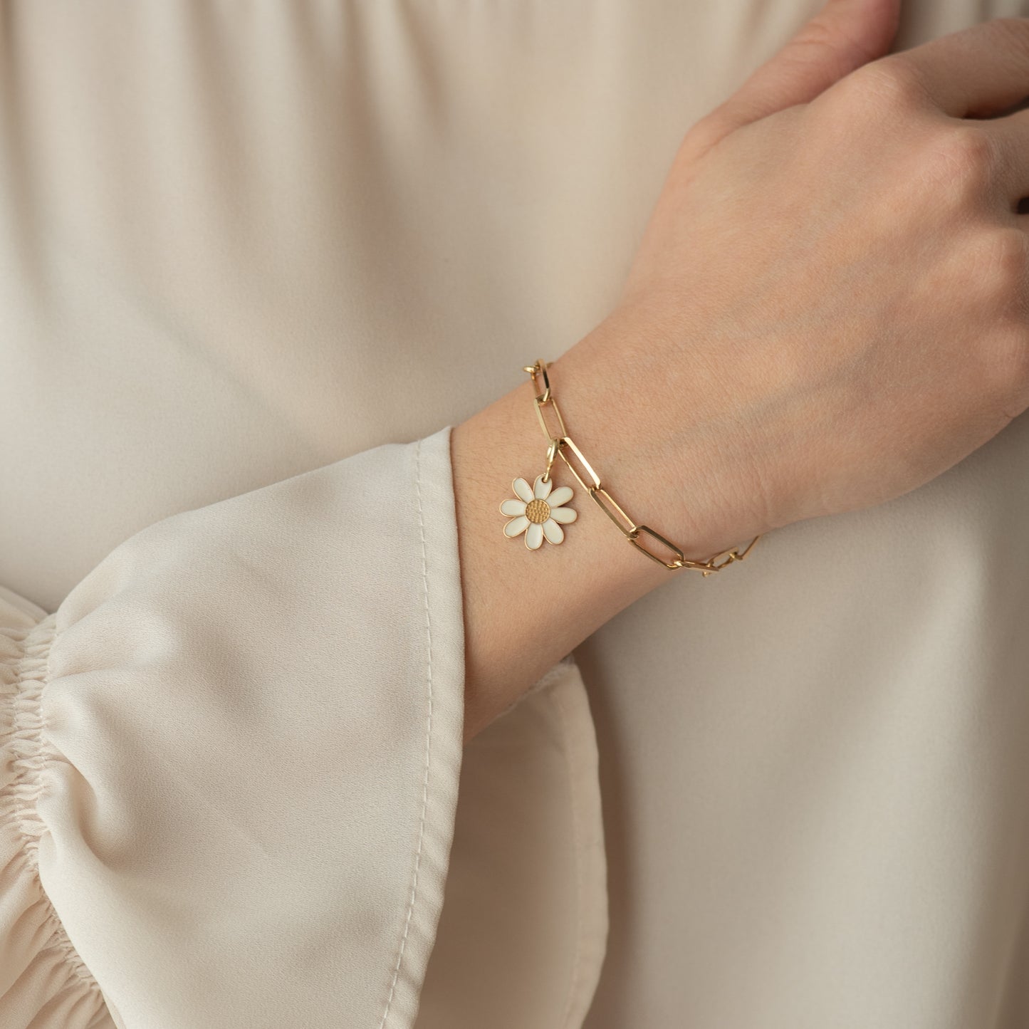 Charm Margherita Placcato Oro