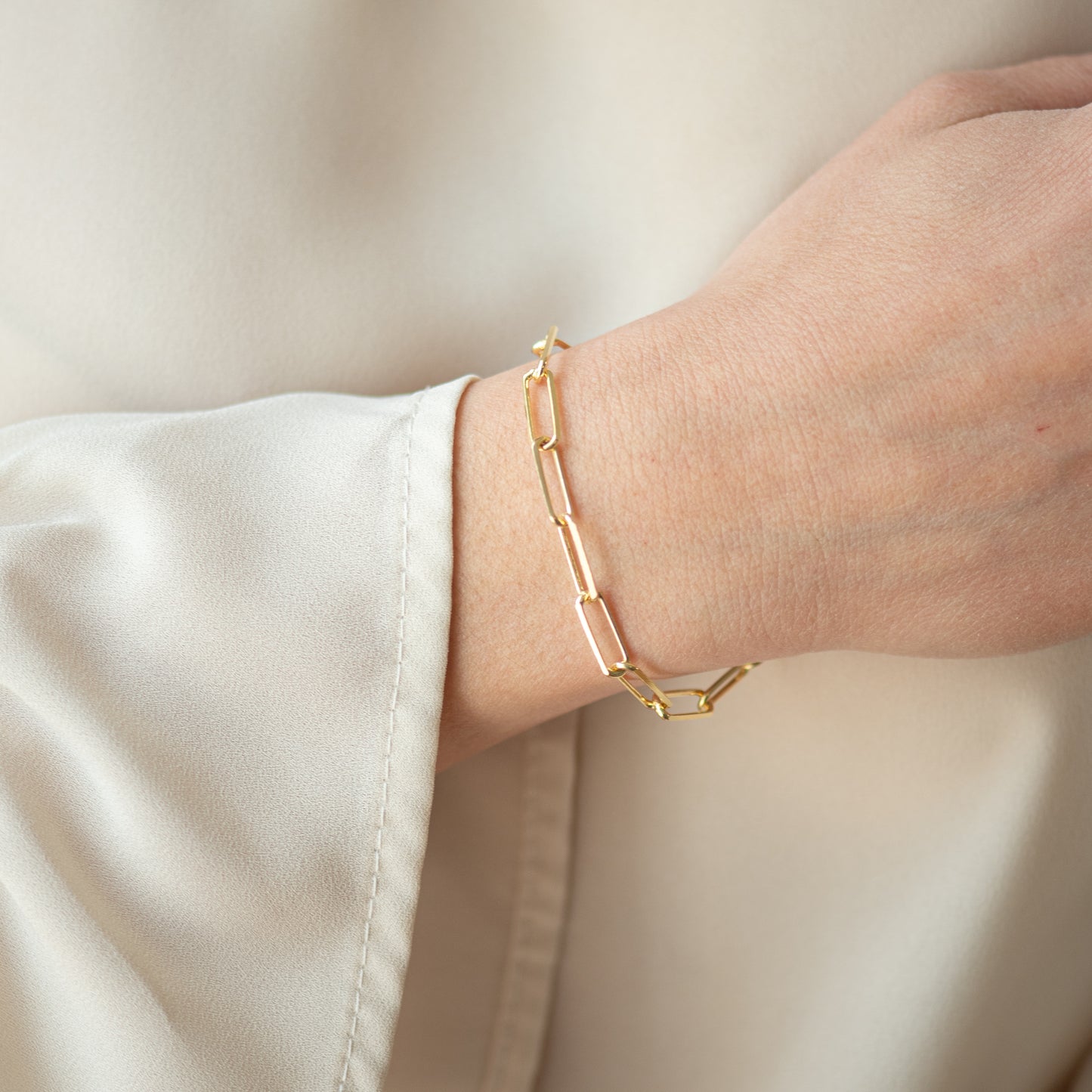 Bracciale Catena Placcato Oro