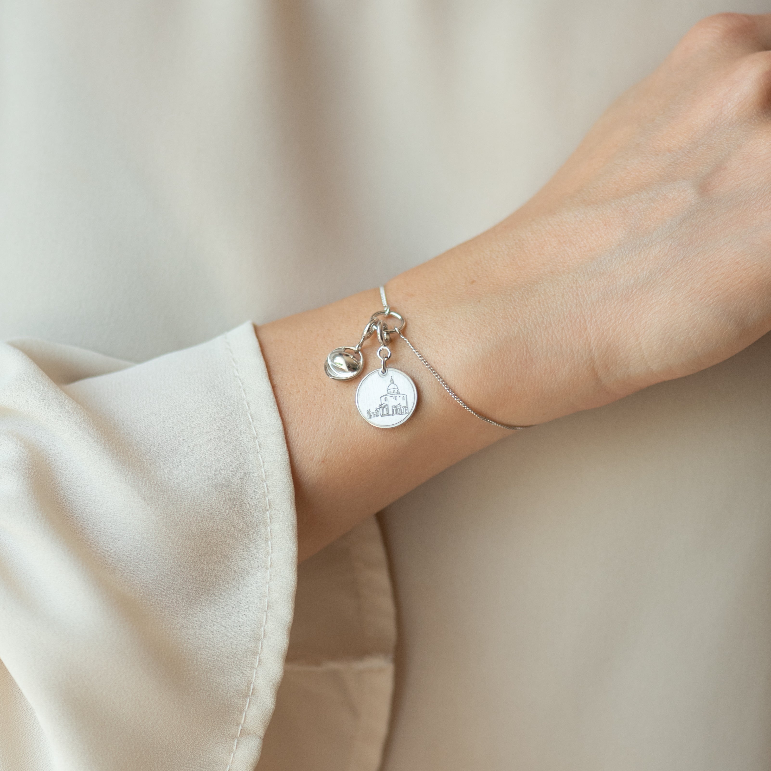 Elli Bracciale Cerchio Con Cristalli – Argento 925, Lunghezza 16 Cm, Regalo Donna