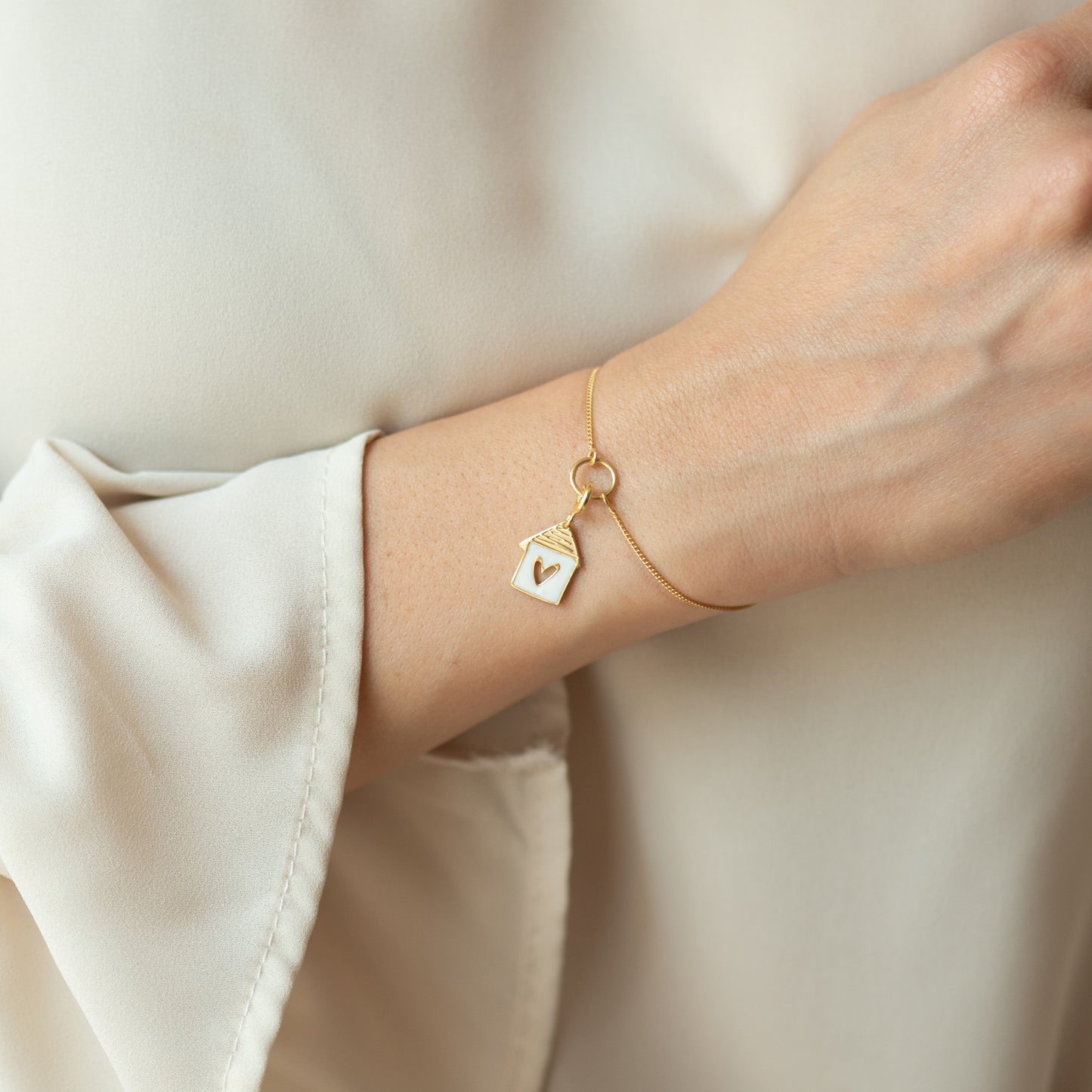 Bracciale a Cerchio Placcato Oro