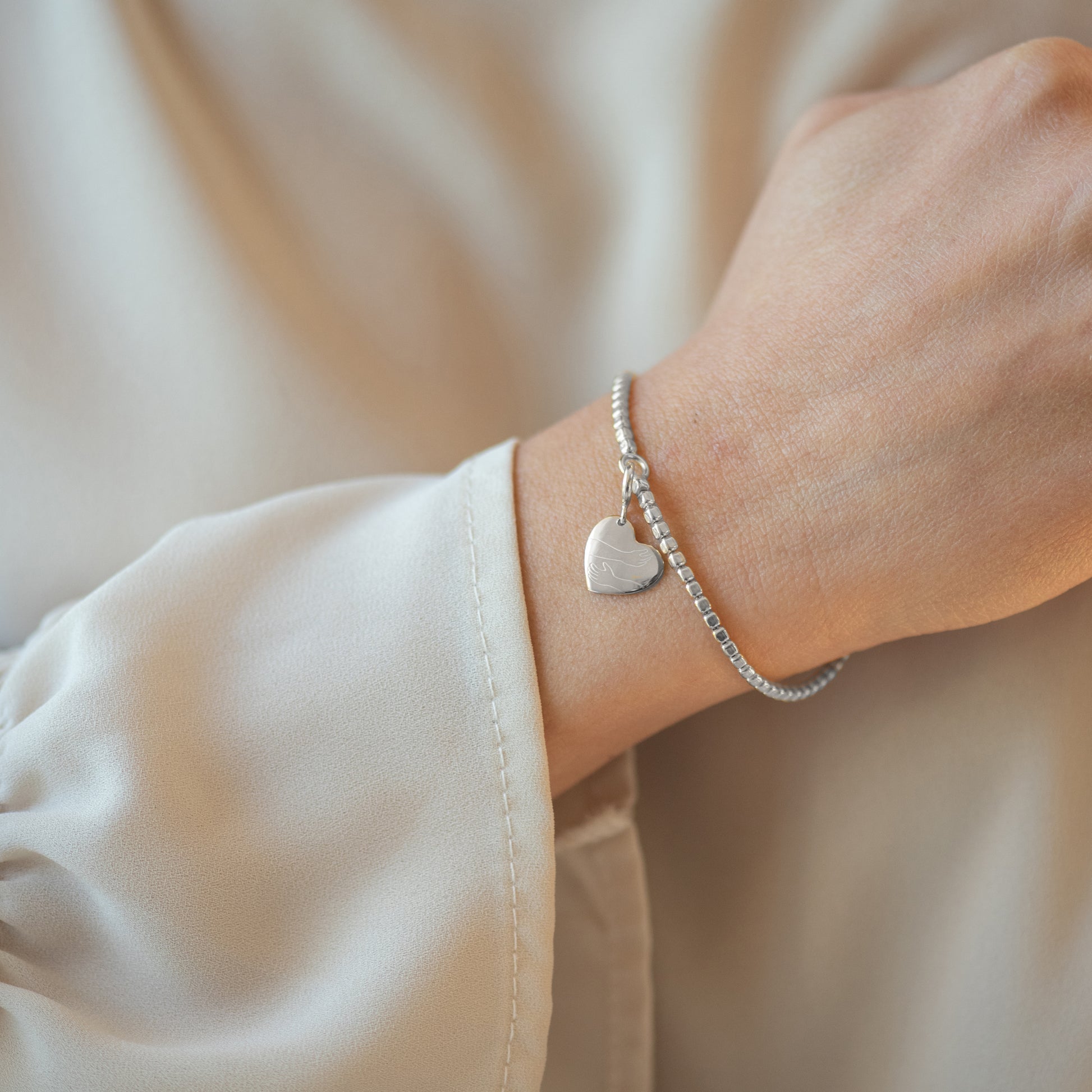 Ciondolo Perla di cultura a goccia 6x8mm - Argento rodiato | Perla d'acqua dolce Ciondolo Perla di cultura a goccia 6x8mm - Argento rodiato | Perla d'acqua dolce