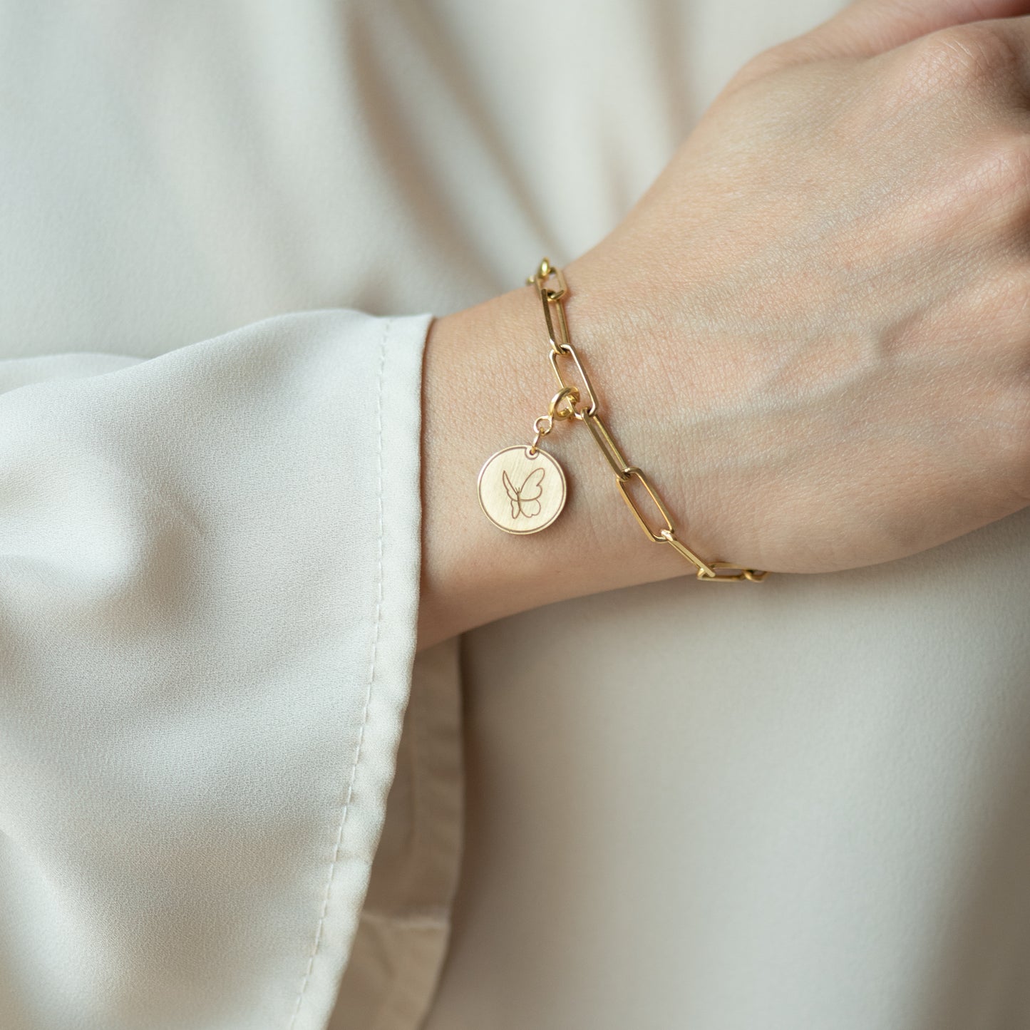 Charm Leggera Placcato Oro