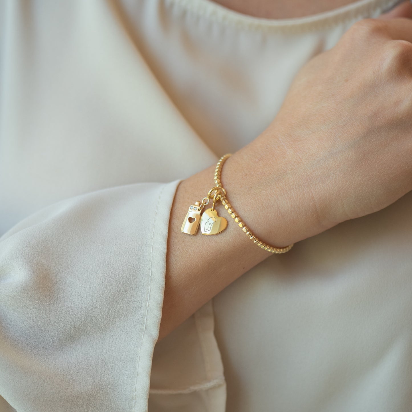 Bracciale Primitiva Placcato Oro