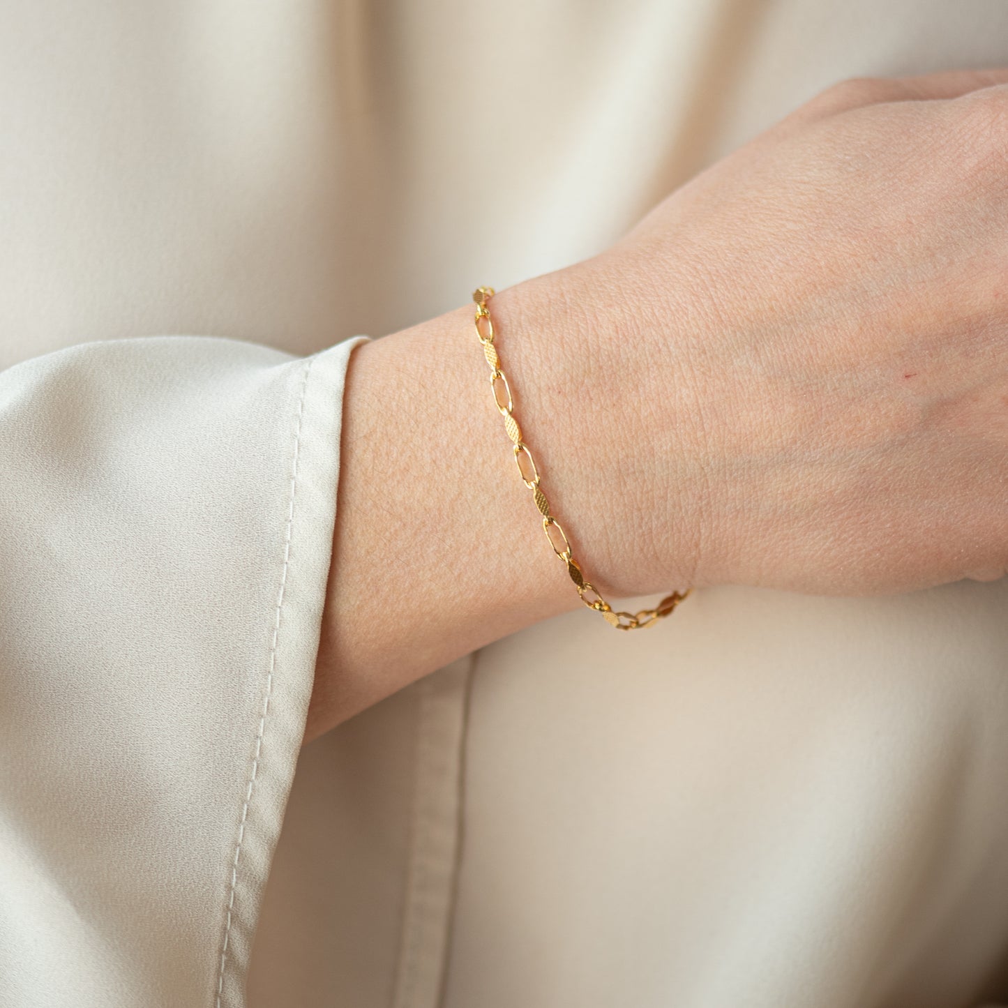 Bracciale Peregrina Placcato Oro