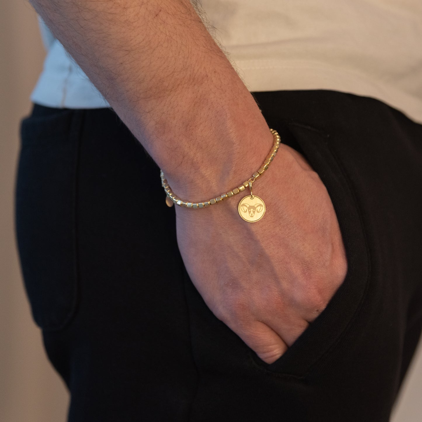 Charm Ariete Placcato Oro