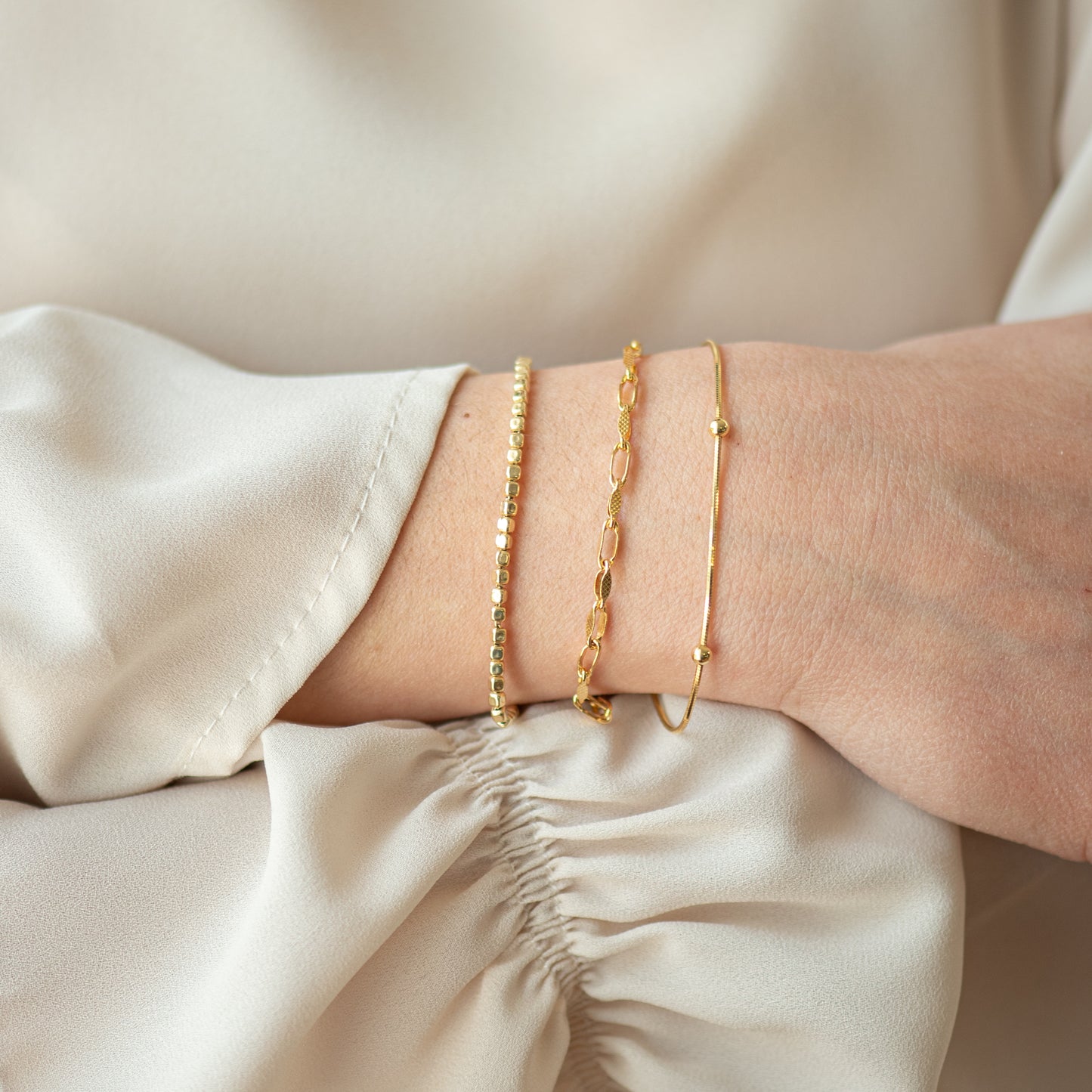 Bracciale Primitiva Placcato Oro