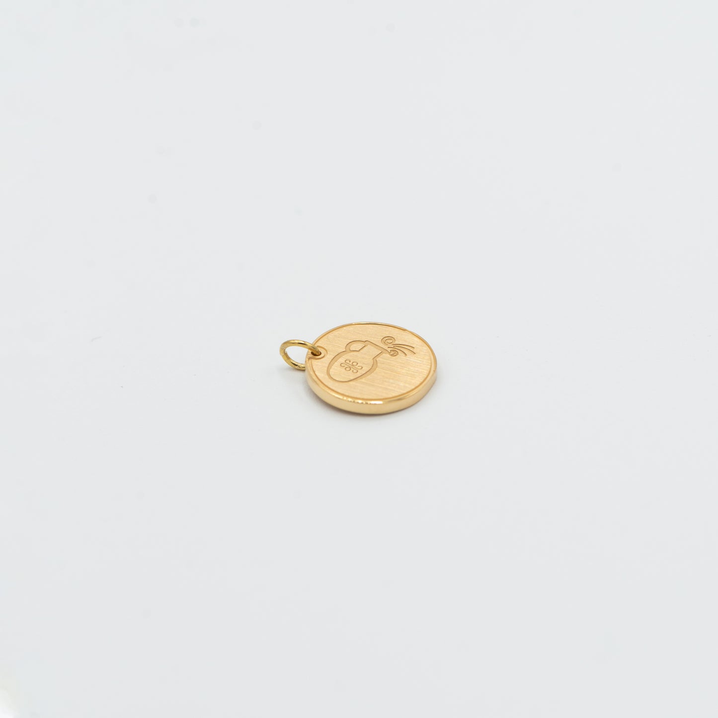 Charm Aquario Placcato Oro
