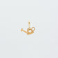 Charm Annaffiati Placcato Oro