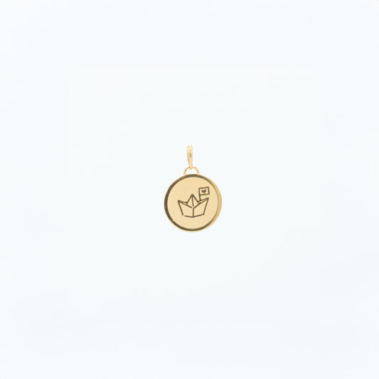 Charm Riparto da Me Placcato Oro