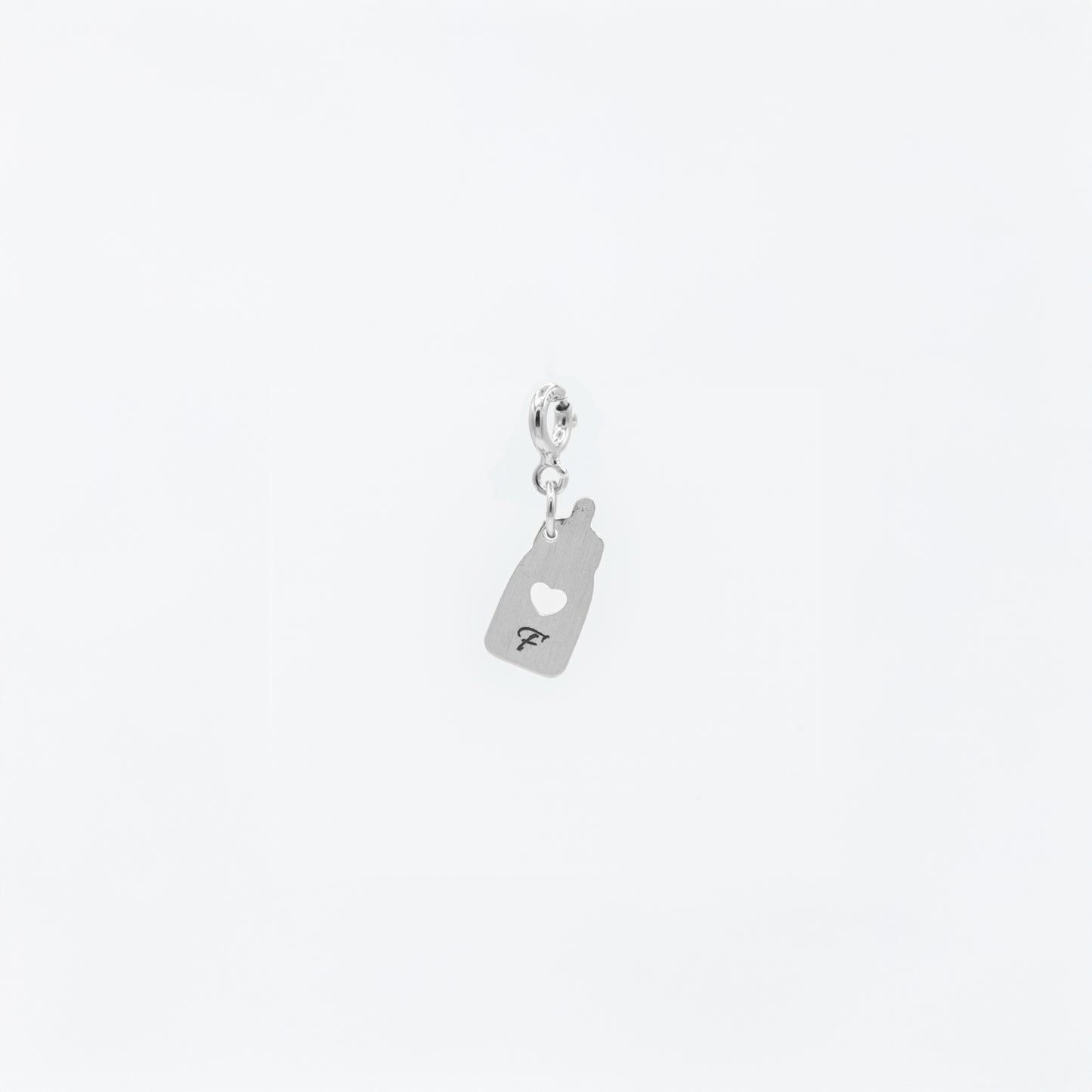 Charm Biberon Argento