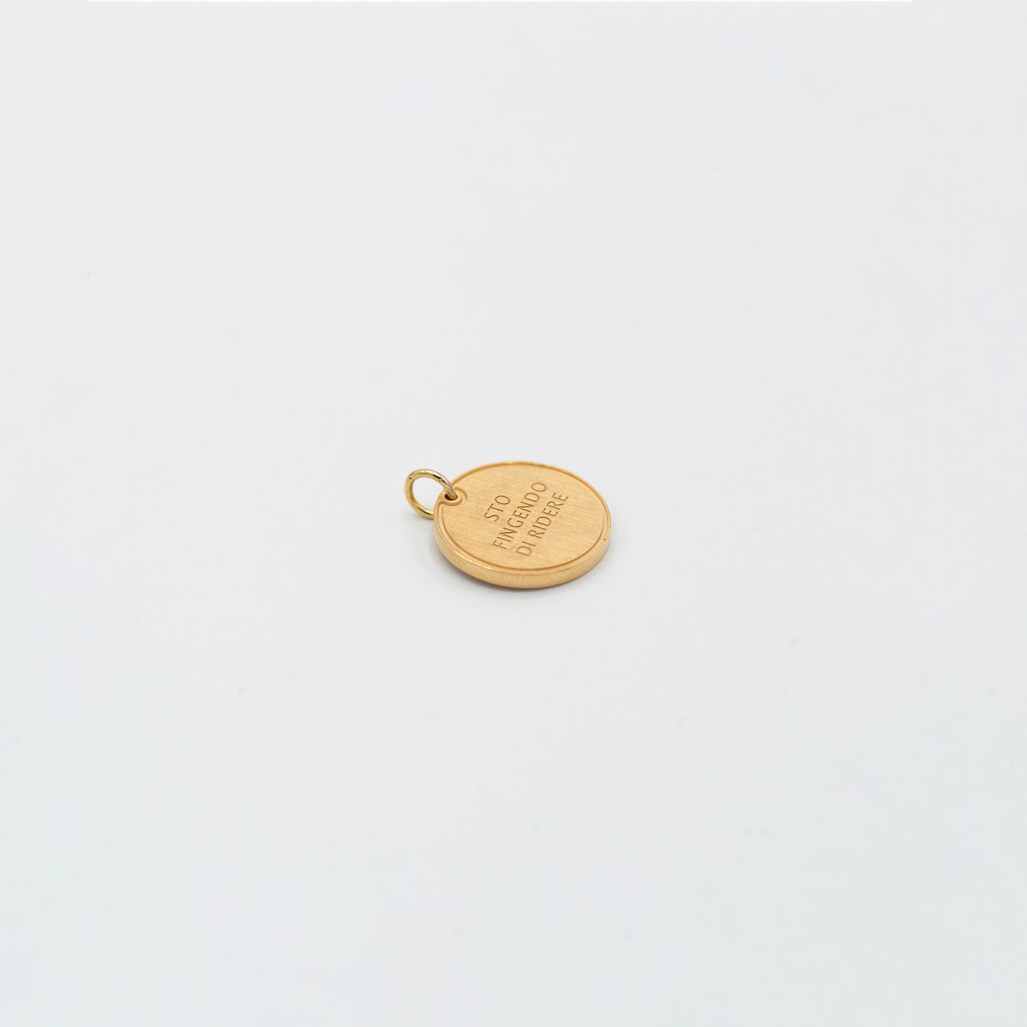 Charm Capricorno Placcato Oro