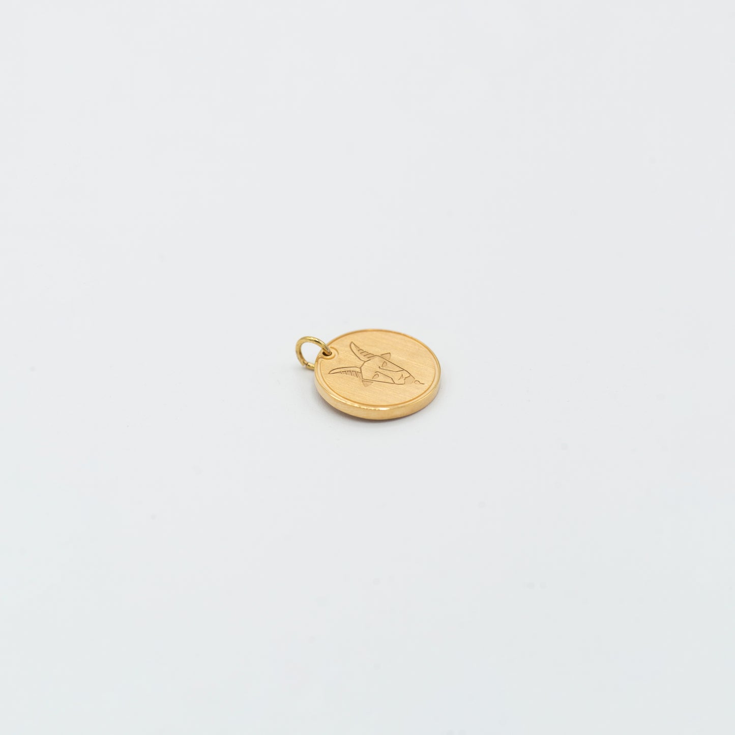 Charm Capricorno Placcato Oro