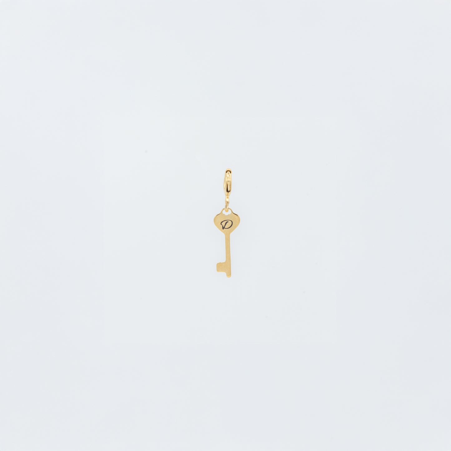 Charm Chiave di Casa Placcato Oro