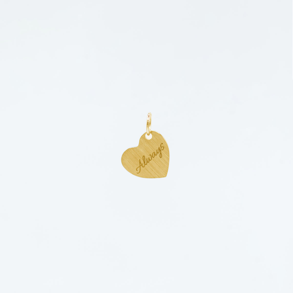 Charm Cuore Personalizzabile Placcato Oro