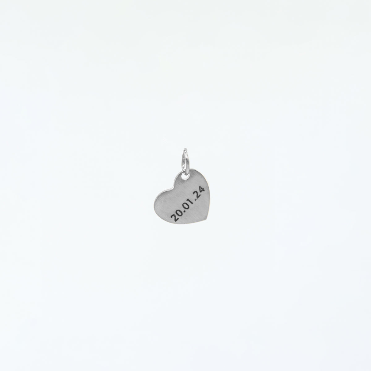 Charm Cuore Personalizzabile Argento