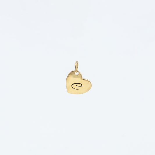 Charm Cuore Placcato Oro