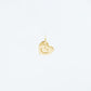 Charm Cuore Personalizzabile Placcato Oro