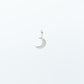 Charm luna argento