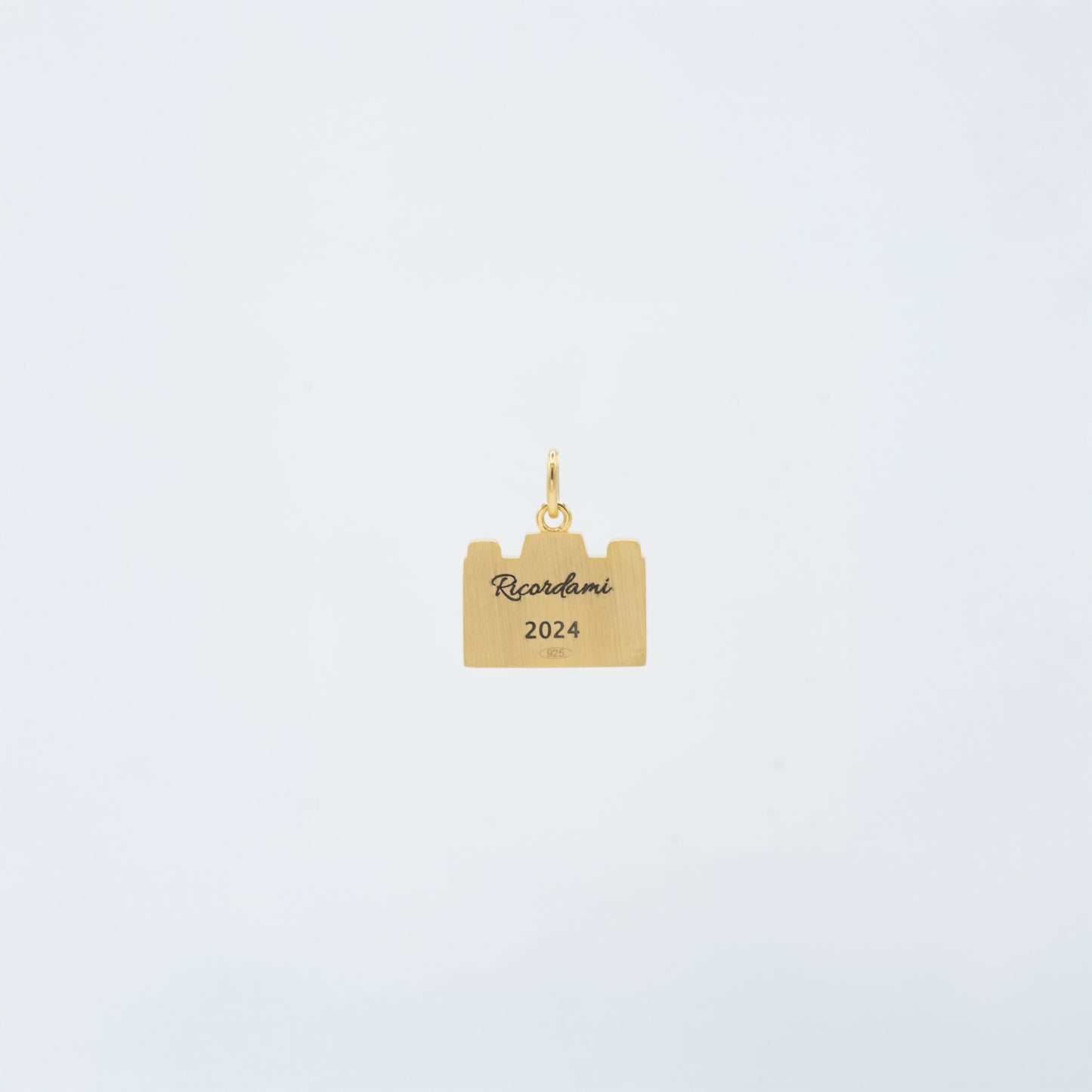 Charm Ricordami Placcato Oro