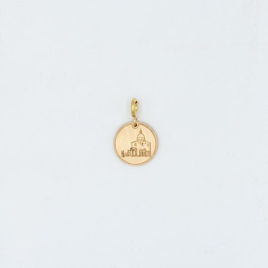 Charm San Luca Placcato Oro