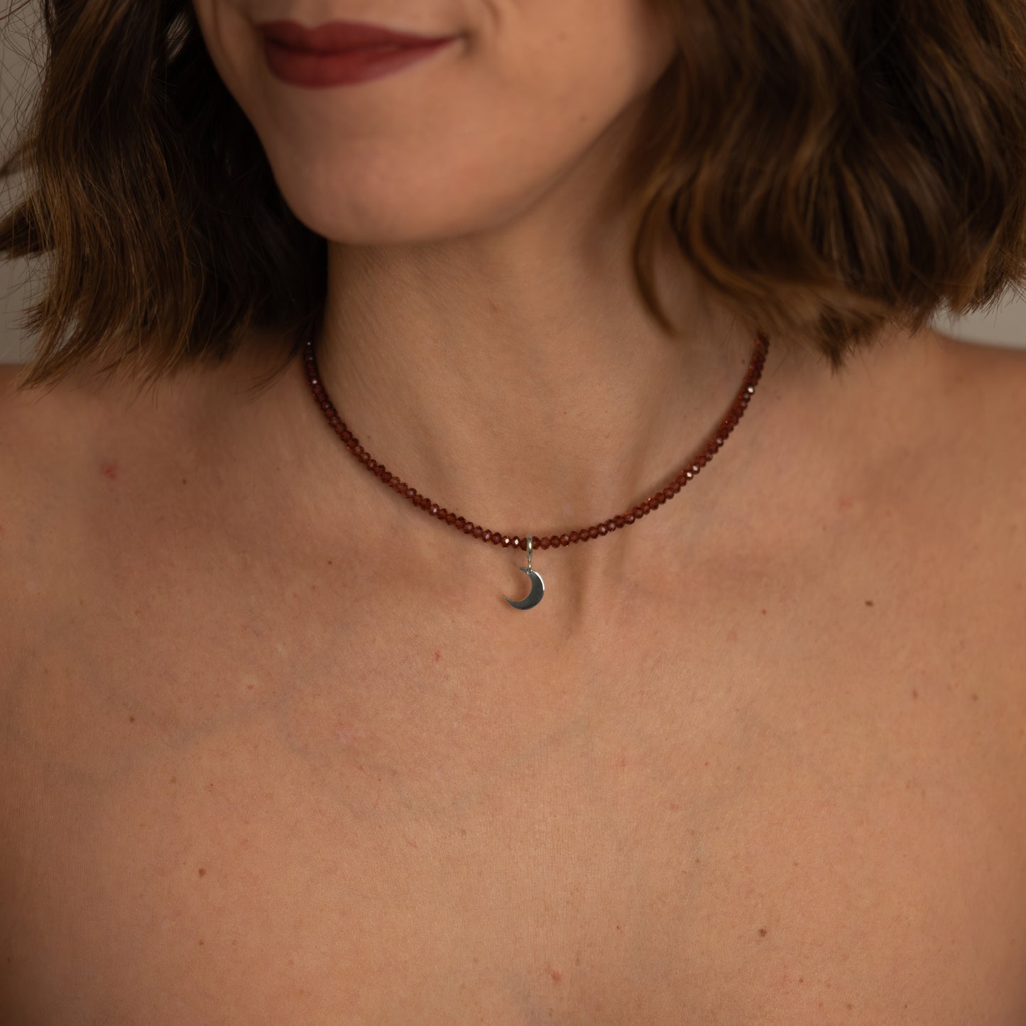 Charm Luna Storta Argento