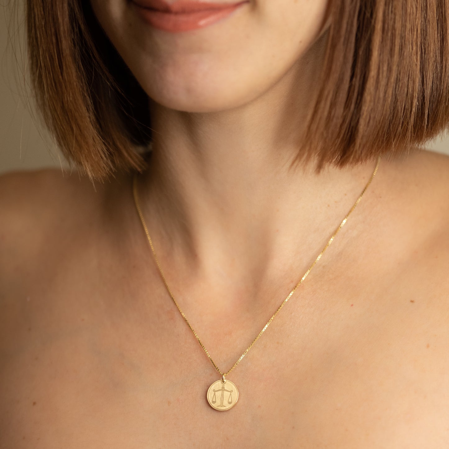 Charm Bilancia Placcato Oro