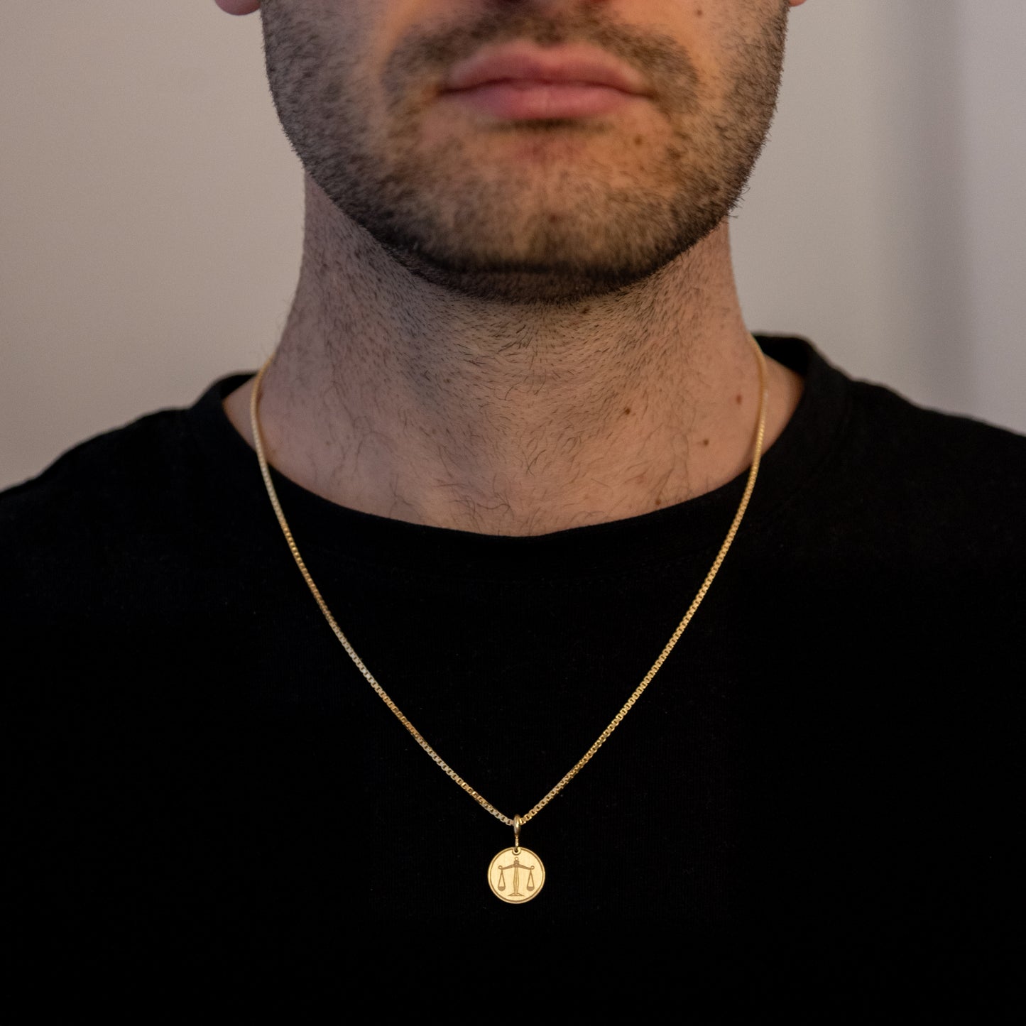 Charm Bilancia Placcato Oro