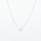 Collana Cerchio Argento