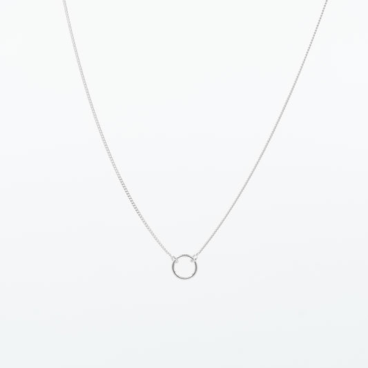 Collana Cerchio Argento