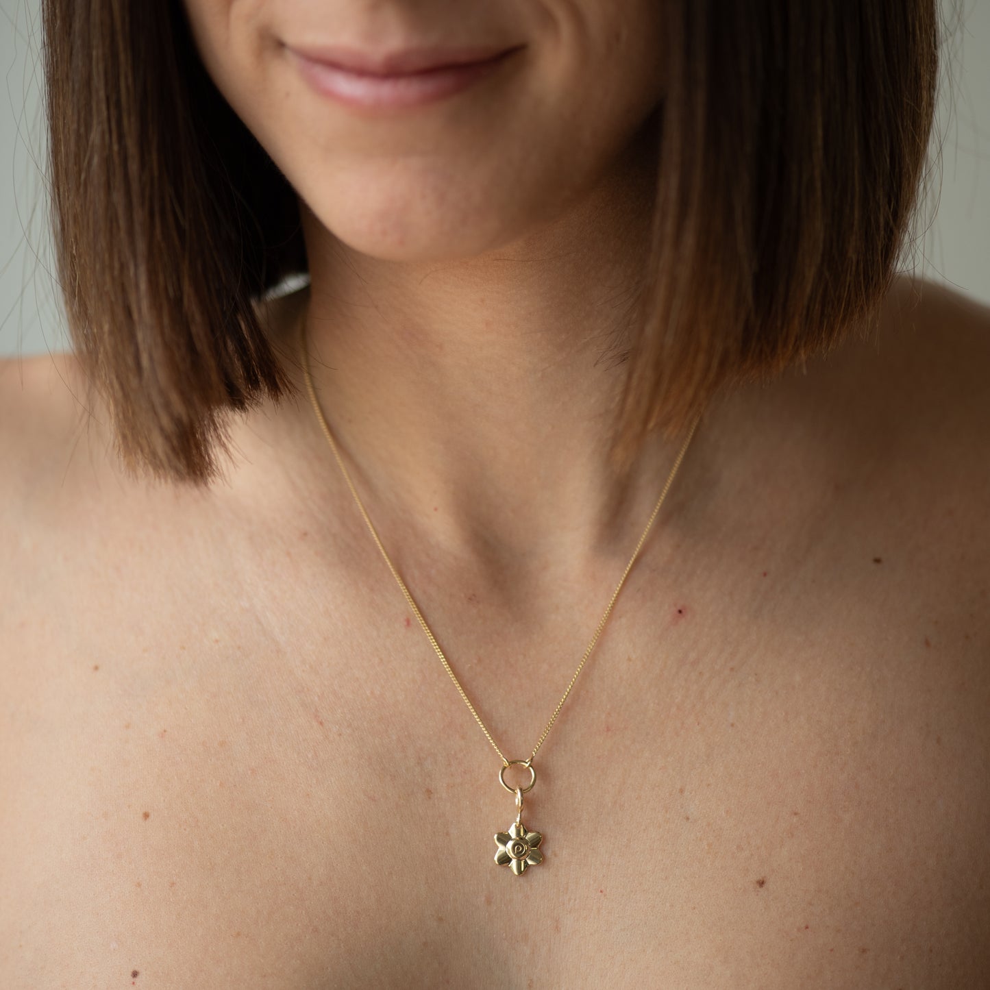 Charm Fiorisci Placcato Oro
