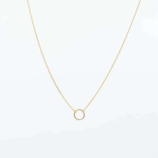 Collana Cerchio Placcata Oro