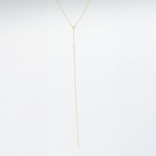 Collana Goccia di Luce Placcata Oro