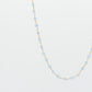 Collana Blu Oceano Placcata Oro