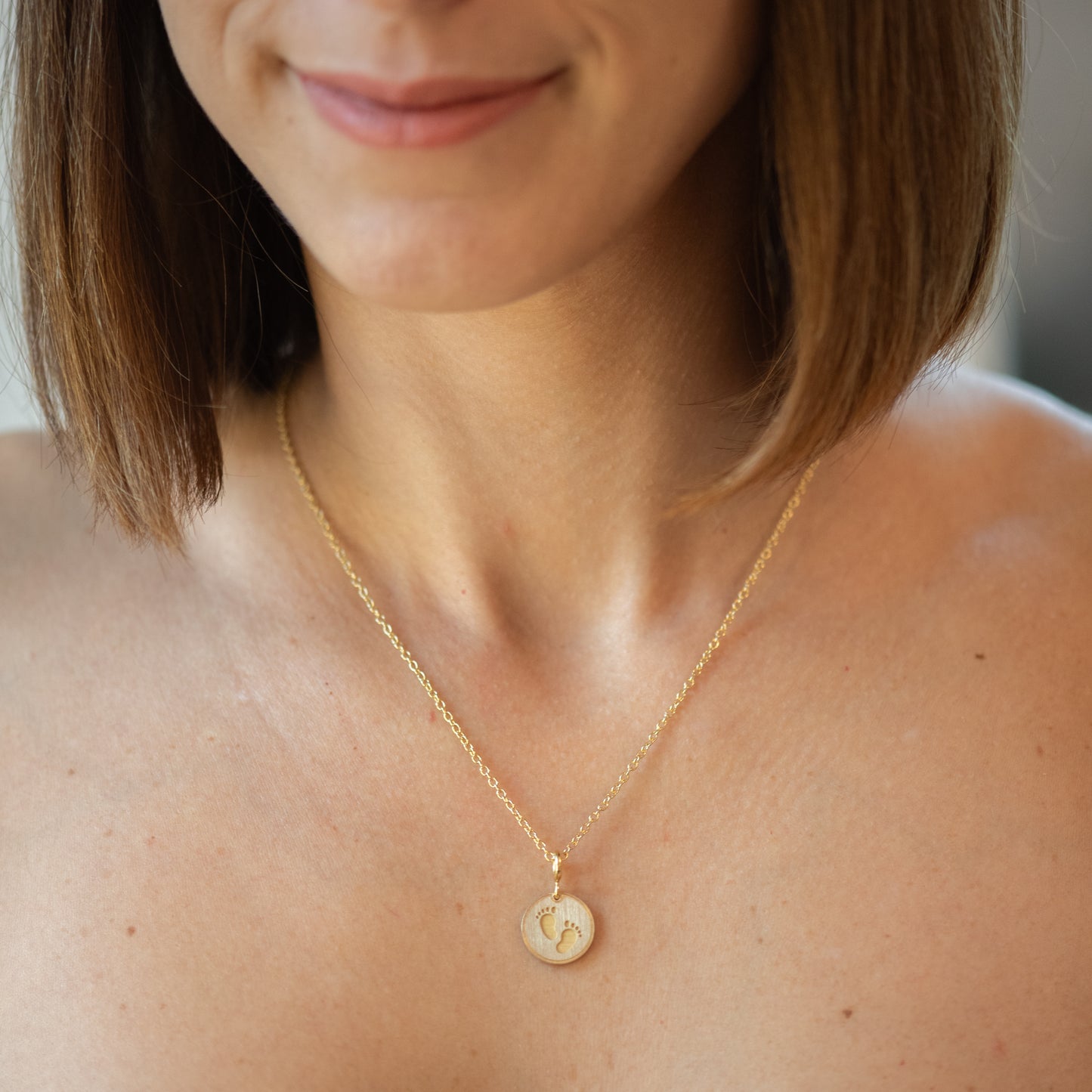 Charm Piedini Placcato Oro